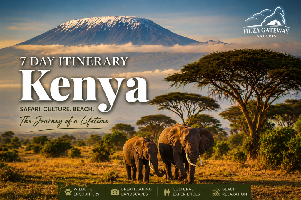 7 Days Kenya Safari Itinerary